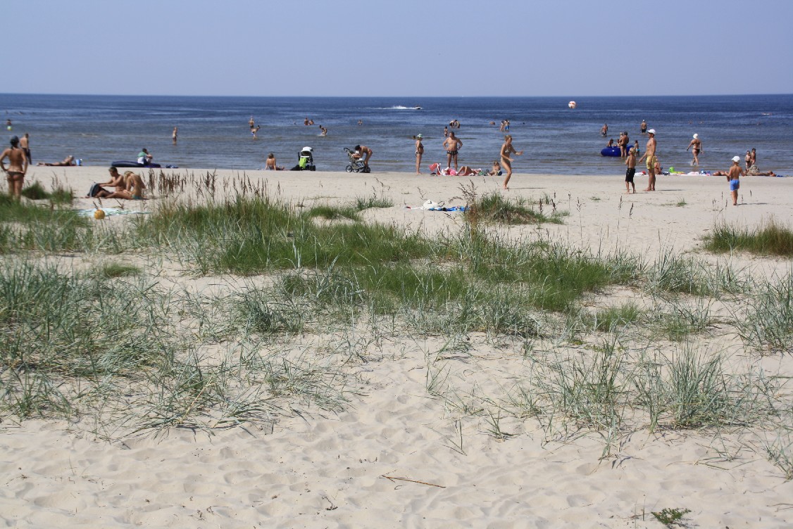 Jurmala, Latvias most popular beach. 