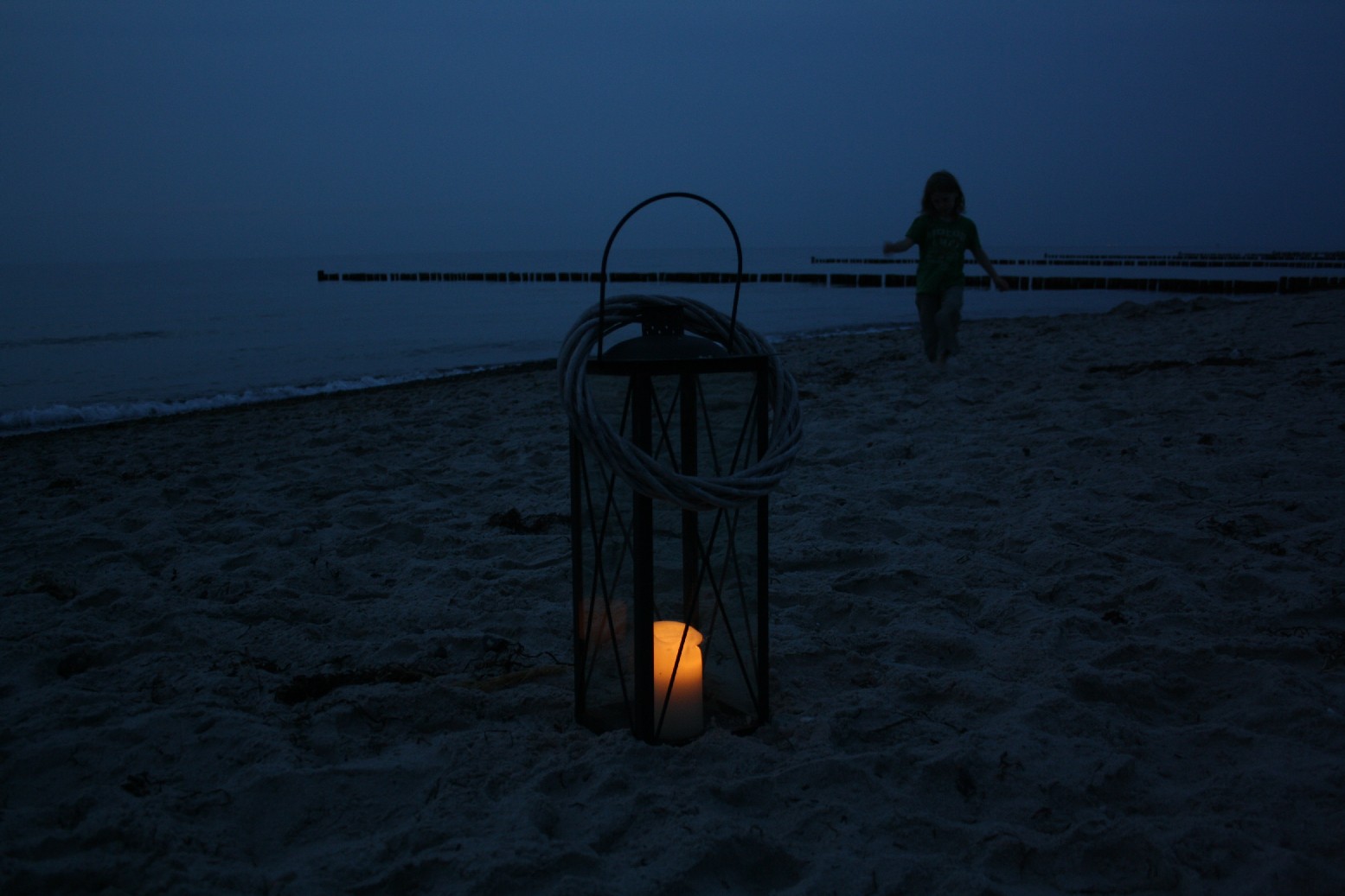 A perfect evening at the beach.