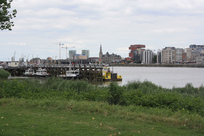 Renaissance and modern architecture and a huge harbour - that's Antwerpen. 