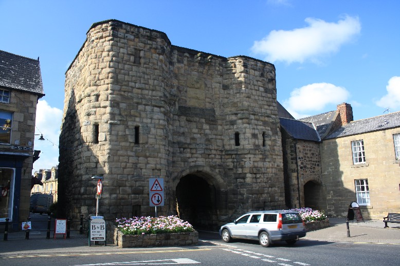 The town of Alnwick is worth a look, too. 