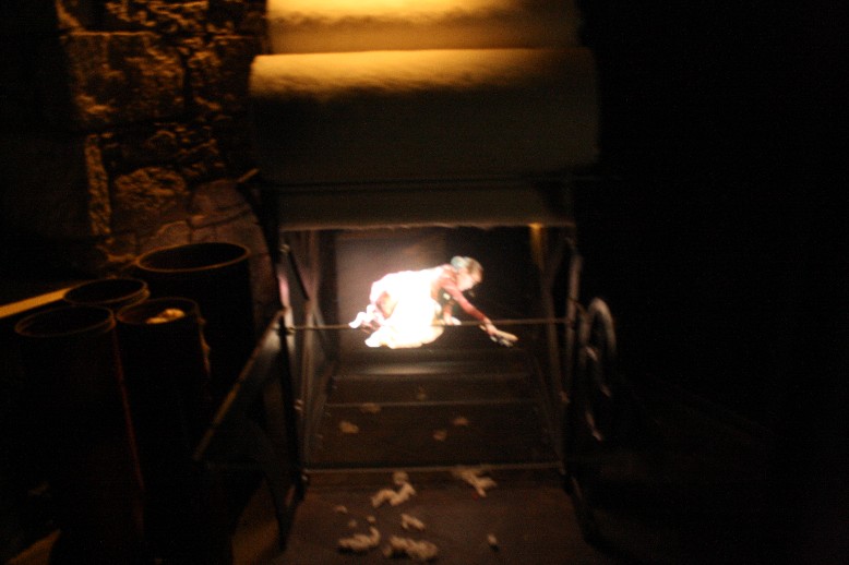 The spirit of Annie McLeod doing her work (it was a ride in the dark, sorry I coundn't do any better).