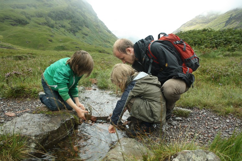 Schottland mit Kindern, Wandern in Glen Coe