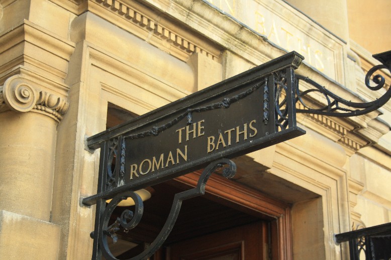 Die römischen Thermen sind die Hauptattraktion von Bath - aber auch ganz schön teuer... (The Roman baths are the main attraction of the city and pretty expensive.)