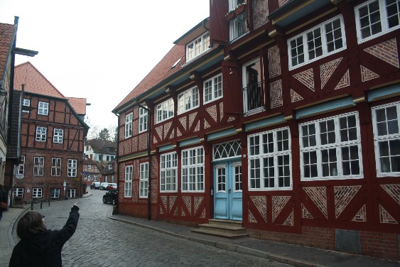 Die Altstadt ist wirklich ausgesprochen hübsch. (Pretty old town of Lauenburg.)