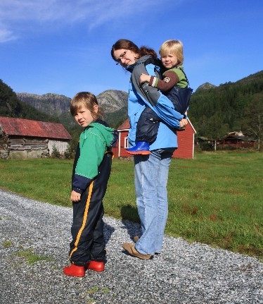 Norwegen mit kleinen Kindern wandern