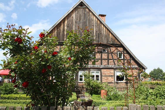 Das Lauenhäger Bauernhaus im Schaumburger Land. 