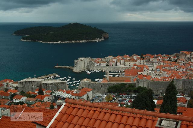 Selbst bei Mistwetter ist Dubrovnik wunderschön! 