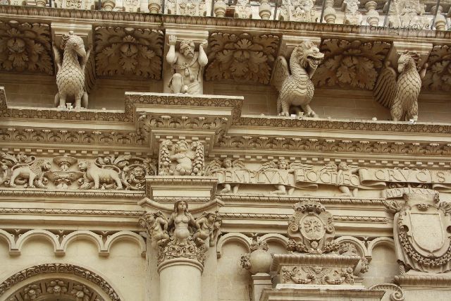 Die Details an der Basilica Santa Croce sind einfach umwerfend. 