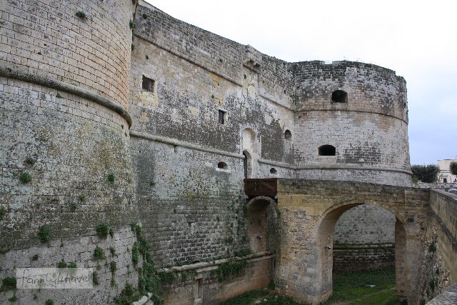 Die Festung liegt außerhalb der Stadtmauern. Anscheidend trauten die Spanier der Stadtbevölkerung nicht ganz... 