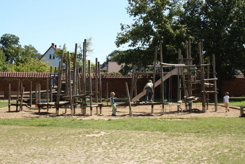 Spielplatz Kloster Bad Doberan mit Kindern