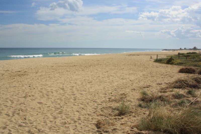 Strand Vilassar de Mar bei Barcelona