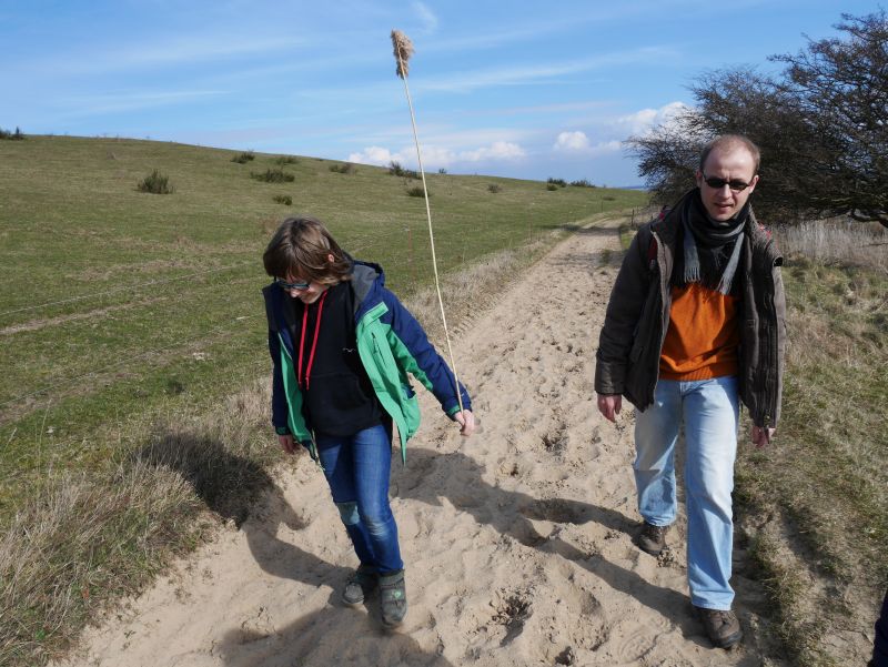 Wandern auf Hiddensee.