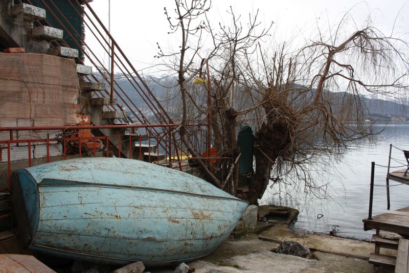 In Ohrid am Ohridsee, Mazedonien.