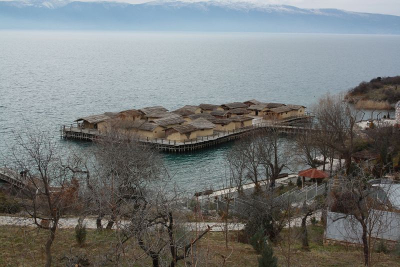 Freilichtmuseum Ohrid, Mazedonien, Bay of Bones.