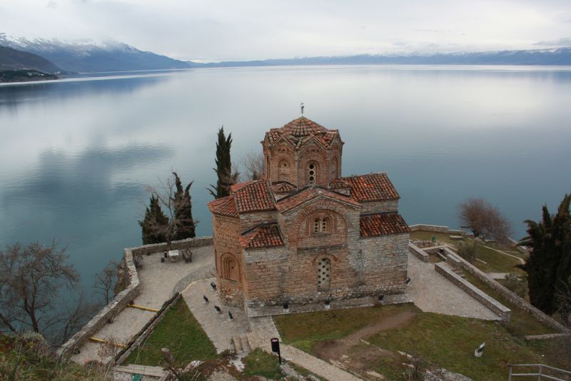 St. Johannes Kirche Ohrid, Mazedonien
