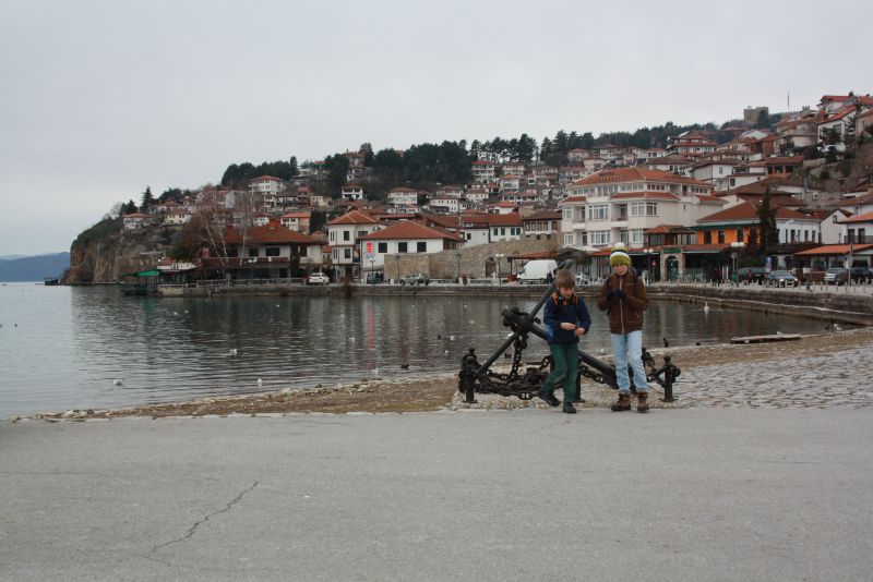 Familienurlaub am Ohridsee, Mazedonien, Ohrid.