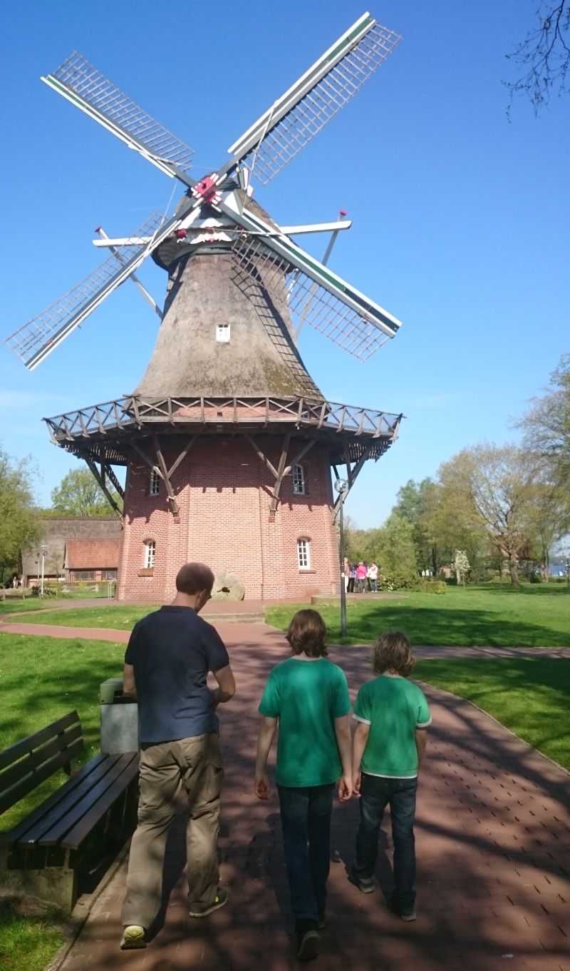 Windmühle Freilichtmuseum Bad Zwischenahn. 