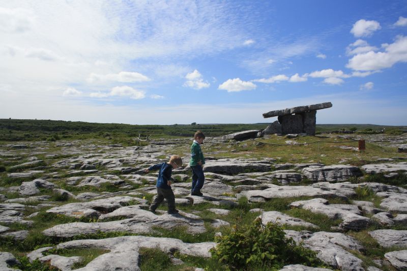 Roadtrip nach Irland mit Kindern, Pulnabrone.