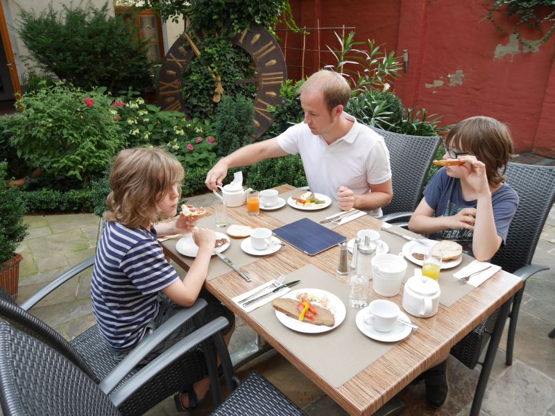 Frühstück: Boutiquehotel Stadthalle - Hoteltipp für Familien in Wien