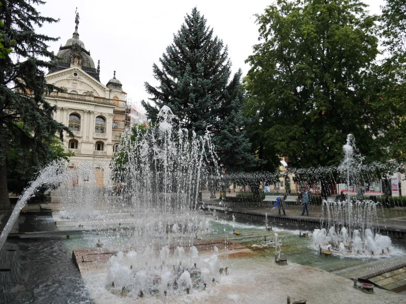 Wasserspiele Kosice, Familienurlaub in der Slowakei