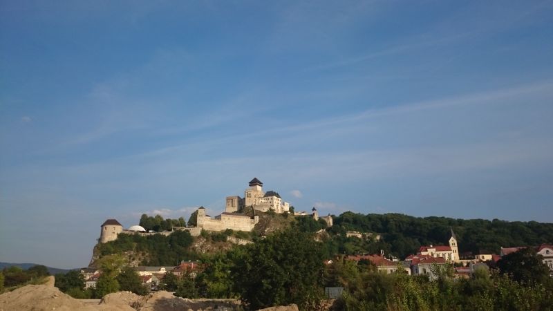 Trencin, Burg, Familienurlaub in der Slowakei