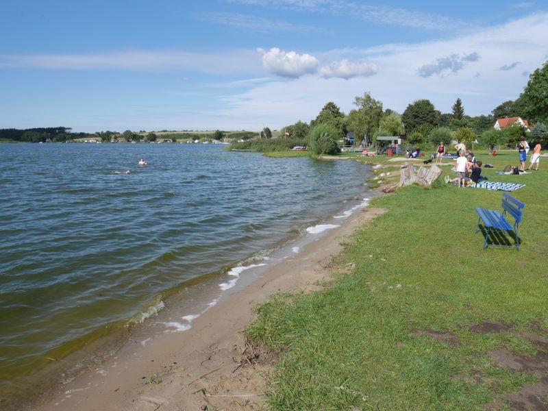 Neppermin auf Usedom am Achterwasser Badestelle Neppermin, Achterwasser, Usedom