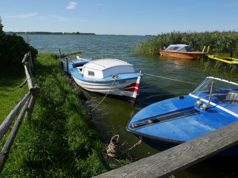 Boote in Neppermin, Usedom