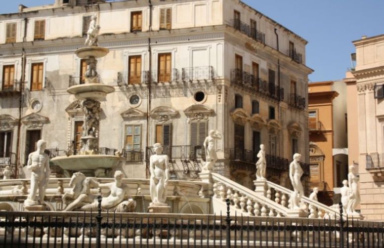 Fontana del Genio, Palermo, Sizilien