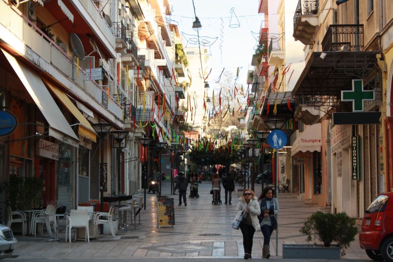 Karneval in Patras, Innenstadt, Griechenland, Peloponnes