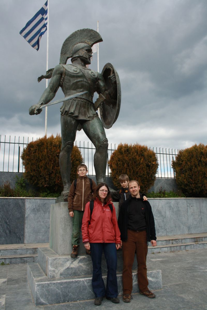 Leonidas-Denkmal Sparta