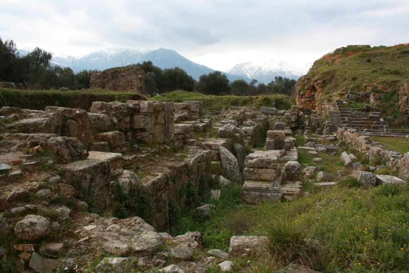 Ruinenfeld Sparta, Amphitheater
