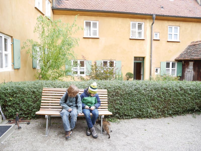 Augsburg mit Kindern, Fuggerei