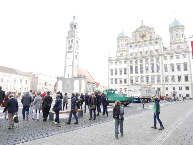 Augsburg mit Kindern, Stadtführung, Rathaus