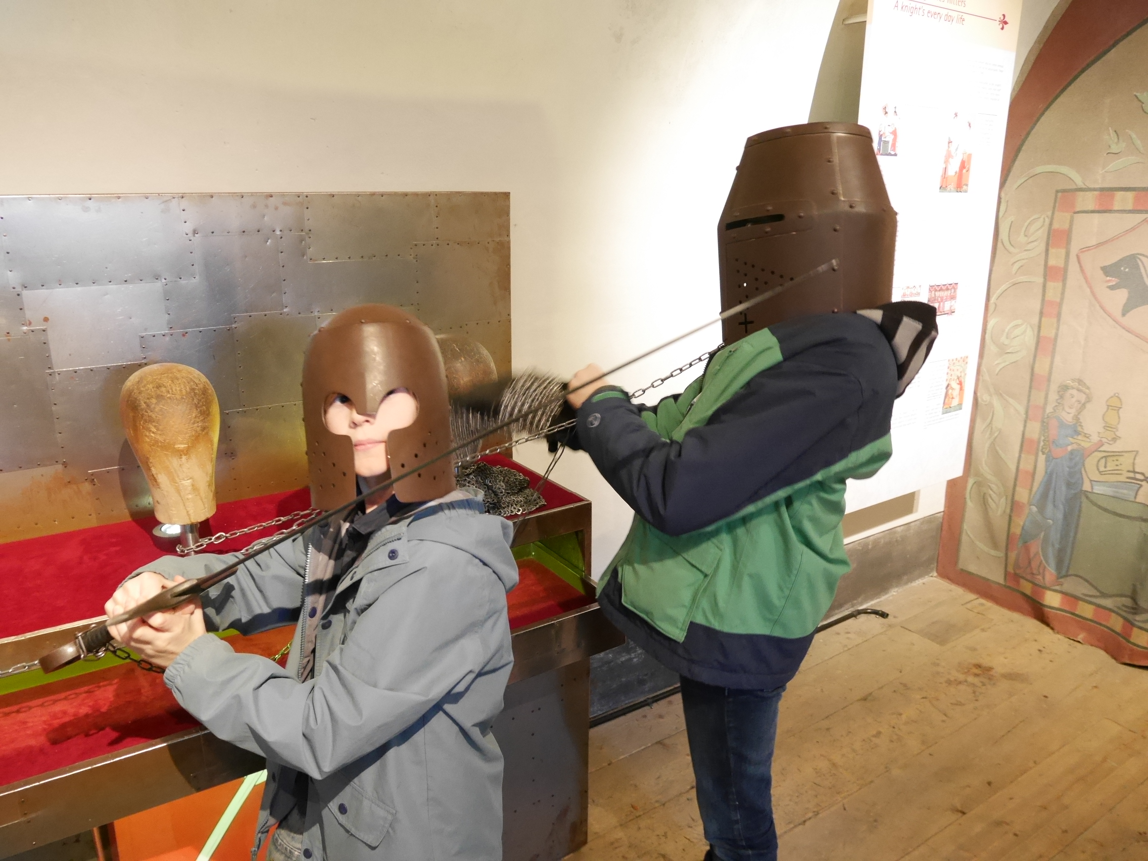 Burgwelt Ehrenberg Reutte, Erlebnismuseum "Dem Ritter auf der Spur"