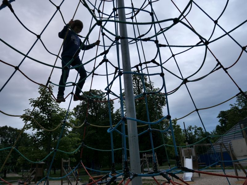 Spielplatz Kosice mit Kindern