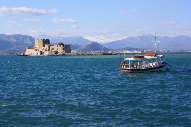 Nafplion, Peloponnes, Griechenland, Festung Bourtzi