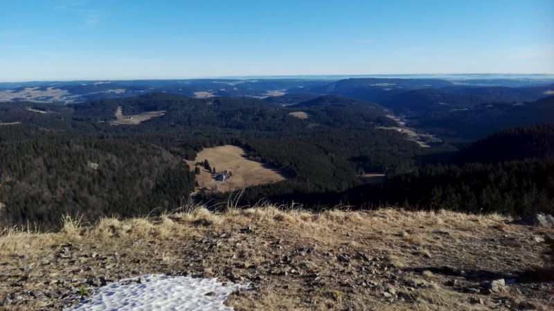 Familienurlaub im Schwarzwald, Feldberger Hof, Ausblick vom Feldberg