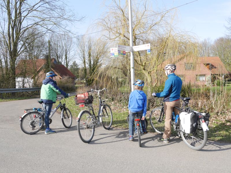 Fahrradfahren im Schaumburger Land, LandTour Bückeburg mit Kindern Fahrradfahren im Schaumburger Land, LandTour Bückeburg