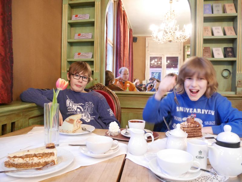 das beste Café in Potsdam mit Kindern: Maison du Chocolat