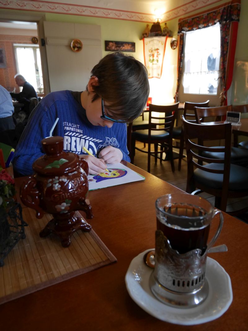 Russische Teestube Alexandrowka, kinderfreundliches Restaurant in Potsdam mit Kindern