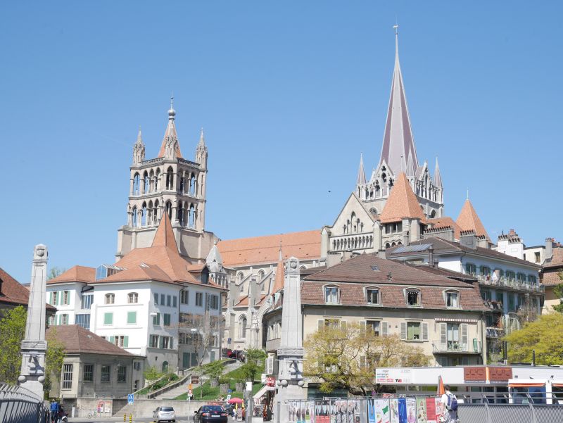 Backpacking mit Kind in der Schweiz, Lausanne 