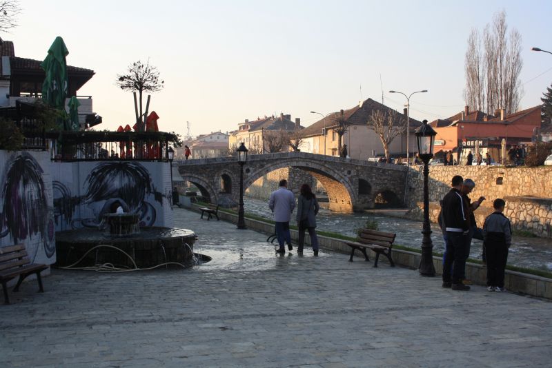 Steinbogenbrücke, Sehenswürdigkeiten von Prizren