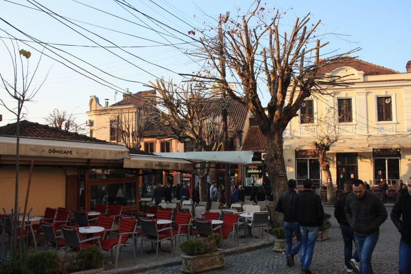 In der Innenstadt von Prizren, Kosovo