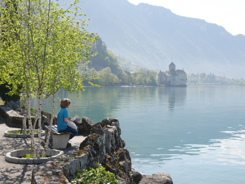 Montreux mit Kind, Chatau de Chillon zu Fuß