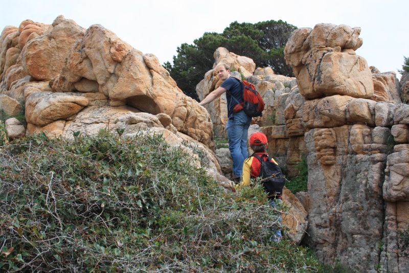 Wandern mit Kindern auf Sardinien, Isola Rossa