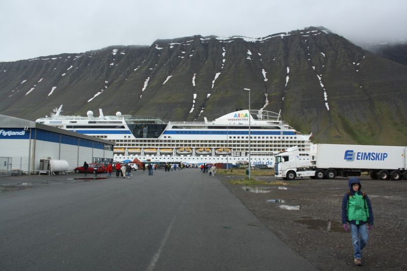 Isafjördur, Island, Kreuzfahrt Hafen