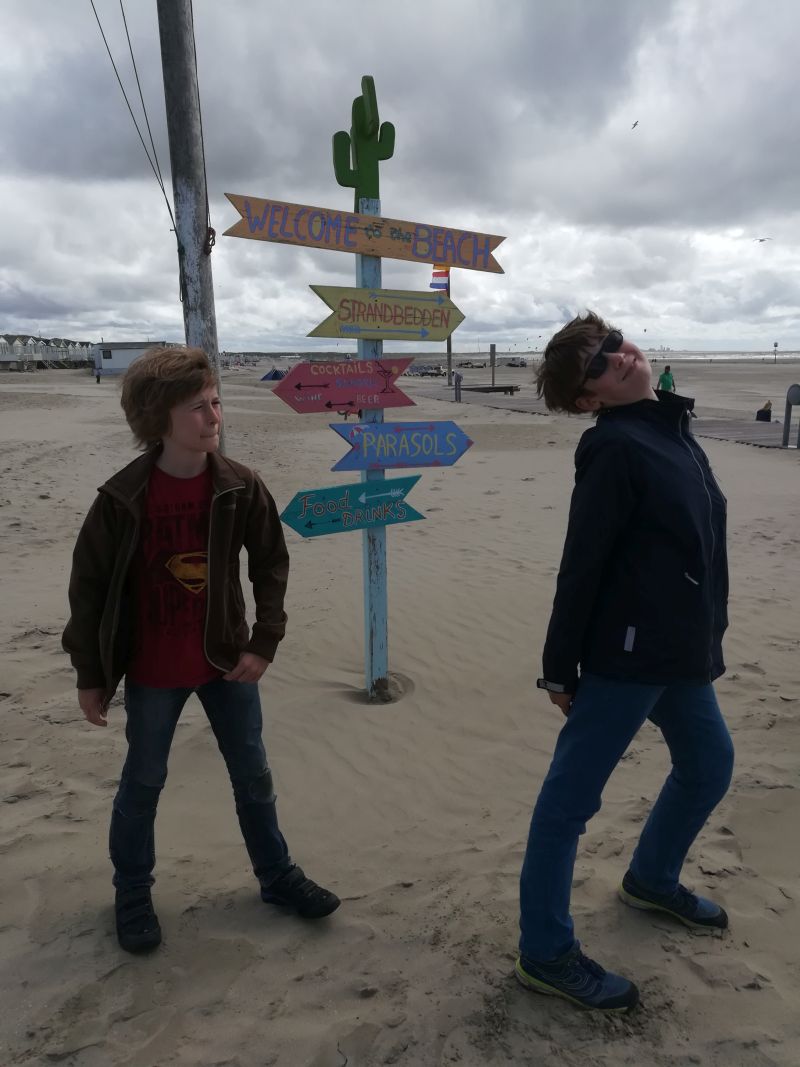 IJmuiden Strand, 10 Minuten Fahrt bis zum DFDS Fährterminal