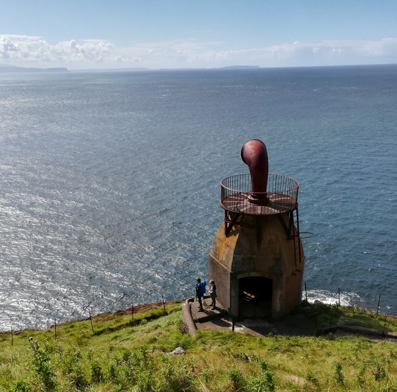 Mull of Kintyre Nebelhorn, Schottland mit Kindern