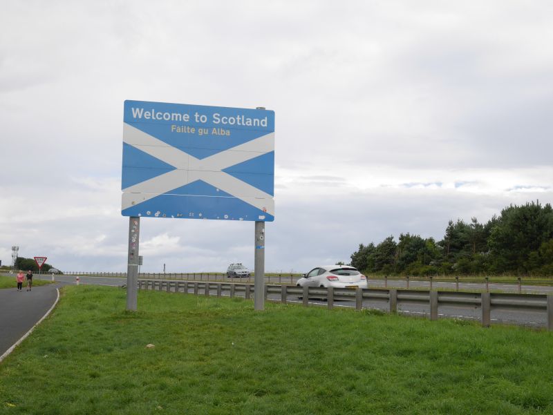 Grenze England Schottland