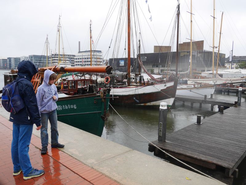 Bremerhaven mit Kindern bei Regen